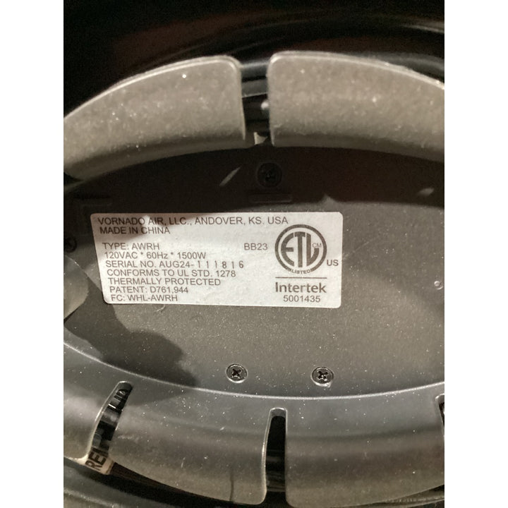 Lot # 392 Vornado Heater $39.00