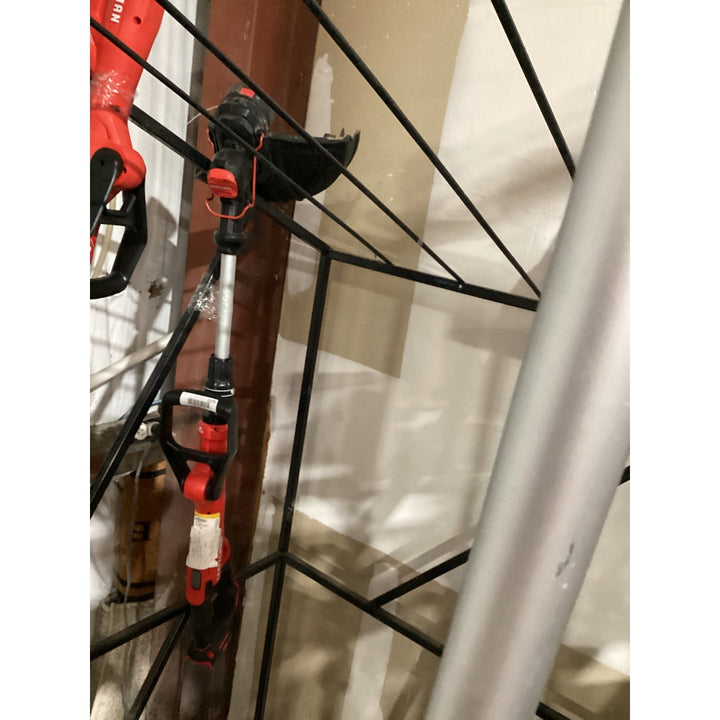 Lot # 1275 Craftsman CMST1300 20V MAX Cordless String Trimmer - 5500-7200 RPM, Red, Black