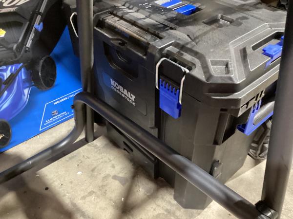 Lot # 2072 Kobalt 21.5"Drawer Plastic Lockable Tool Box $!09