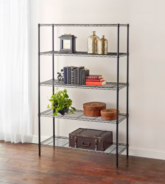 Lot # 2209 Style Selections 5 -Tier Shelving Unit $129