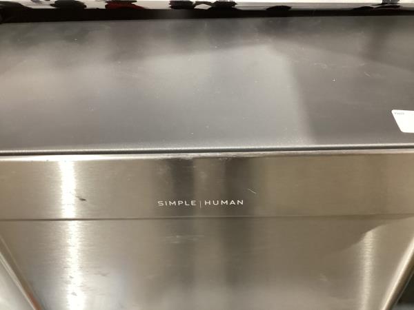 Lot # 2202 simplehuman 55L Rectangular Step Can $160