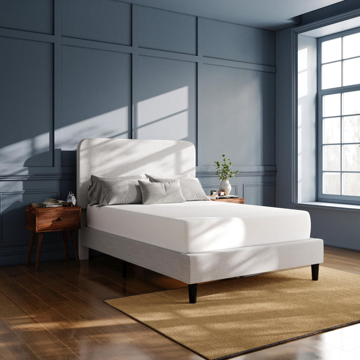 Lot # 1560 Flash Furniture Cloud 3-Layer Memory Foam Mattress, Cooling Gel, Green Tea Infusion, CertiPUR-US Certified, Washable Cover, Mattress in a Box, 10", Full