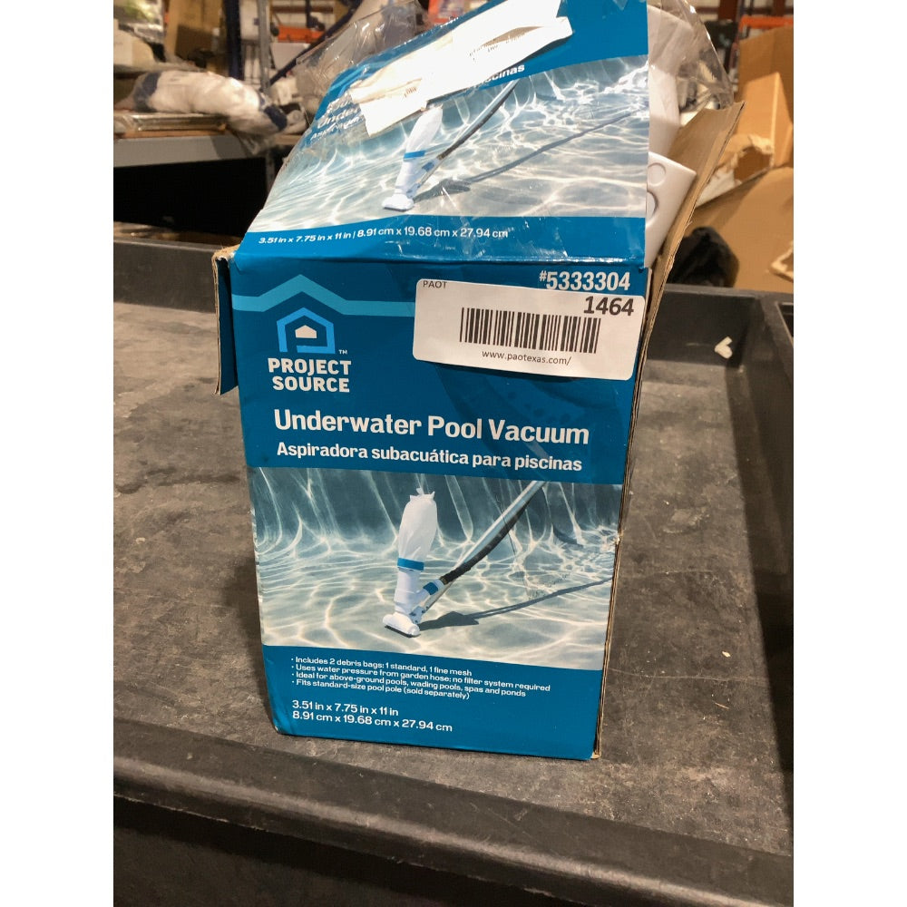 Lot # 1464 Project Source Handheld Pool Vacuum $24.98