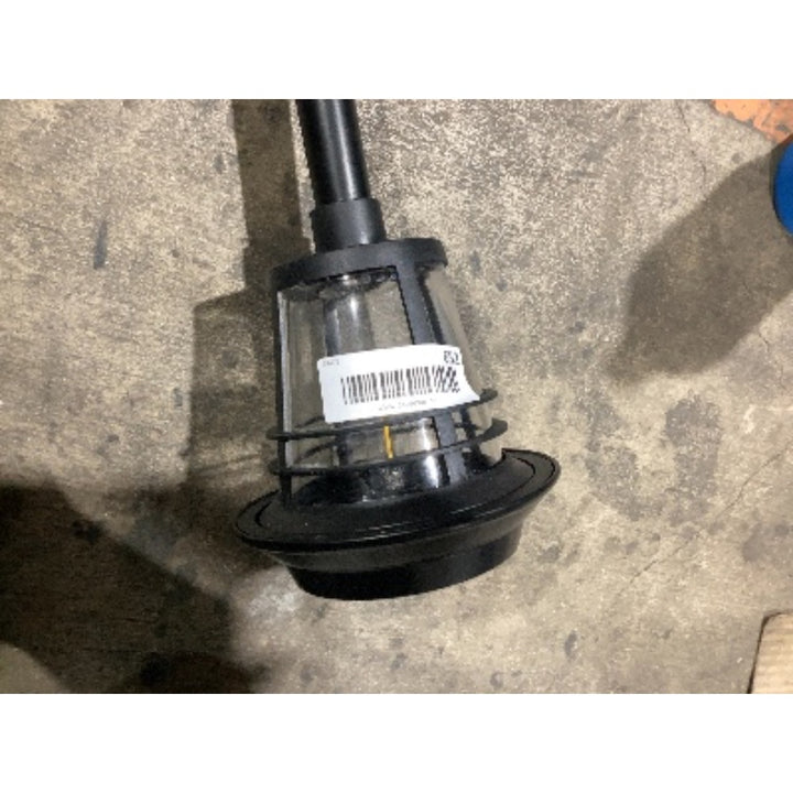 Lot # 652 Black Solar LED Pathway Light - $20.00