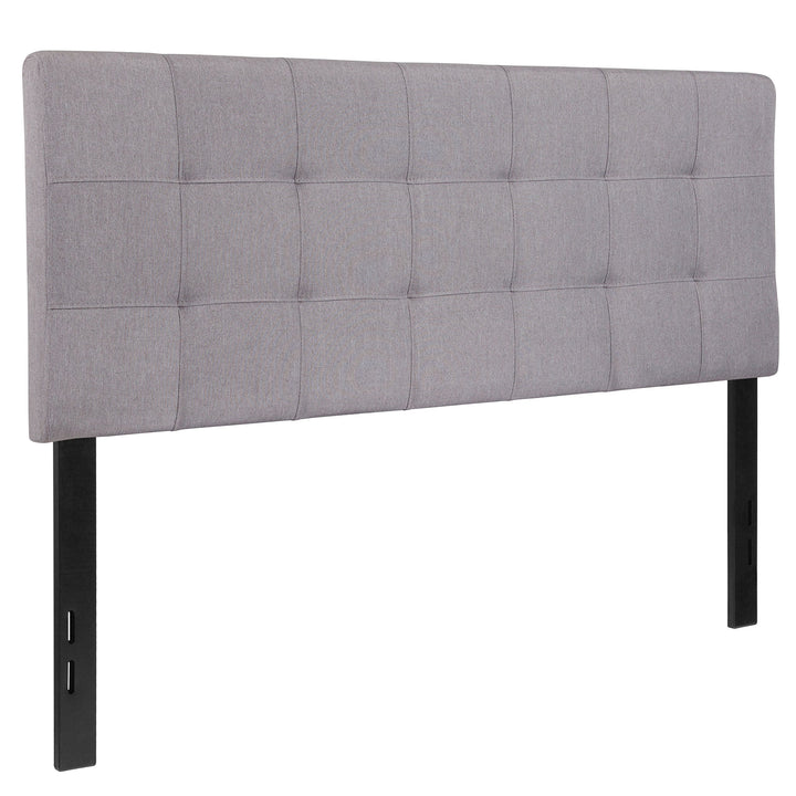 Lot # 1881 Flash Furniture Bedford Tufted Upholstered Full Size Headboard in Light Gray Fabric