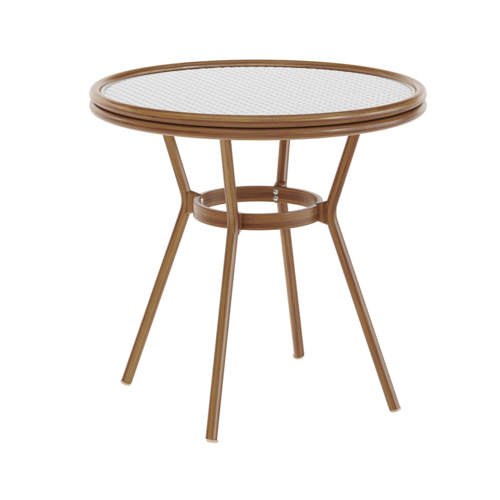 Lot # 2066 Flash Furniture Patio Bistro Tables $237.99