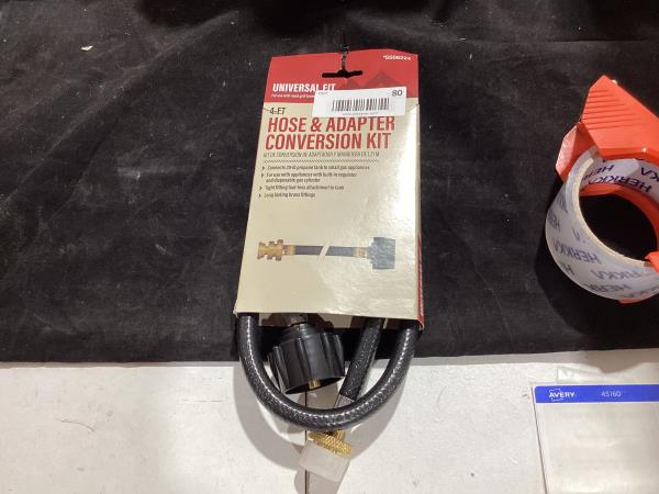 Lot # 80 Hose and adapter conversion kit $25