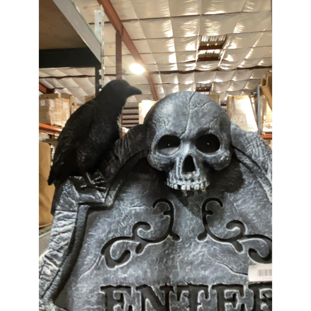Lot # 2156 Haunted Living Tombstone $40.00