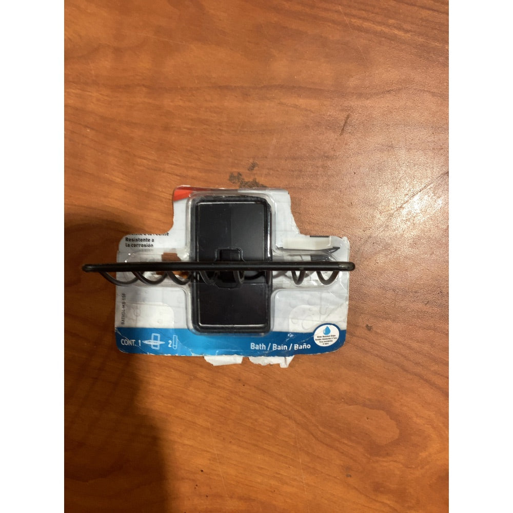 Lot # 1318 Black Bathroom Suction Cup Wire Soap Dish $10.00