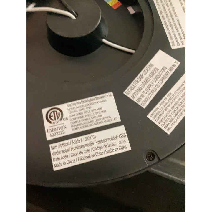 Lot # 1871  LED Ceiling Light $20.00