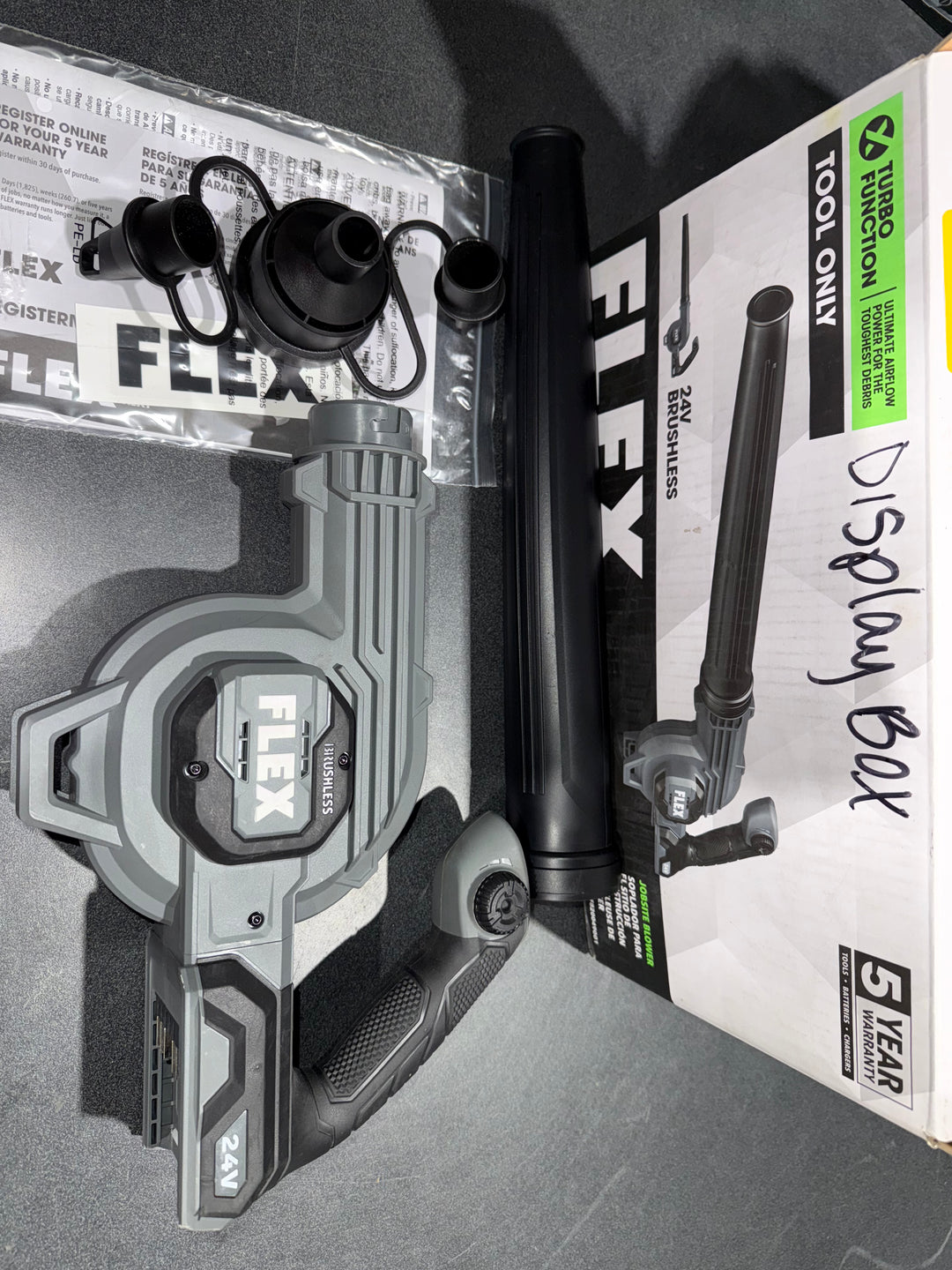 FLEX 24V Jobsite Blower (Bare Tool) (Lightly Used)