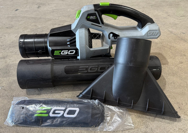 EGO POWER+ 56v 880-CFM 200-MPH Cordless Battery Handheld Leaf Blower with (1) 4-Ah Battery and Charger Included (Used)