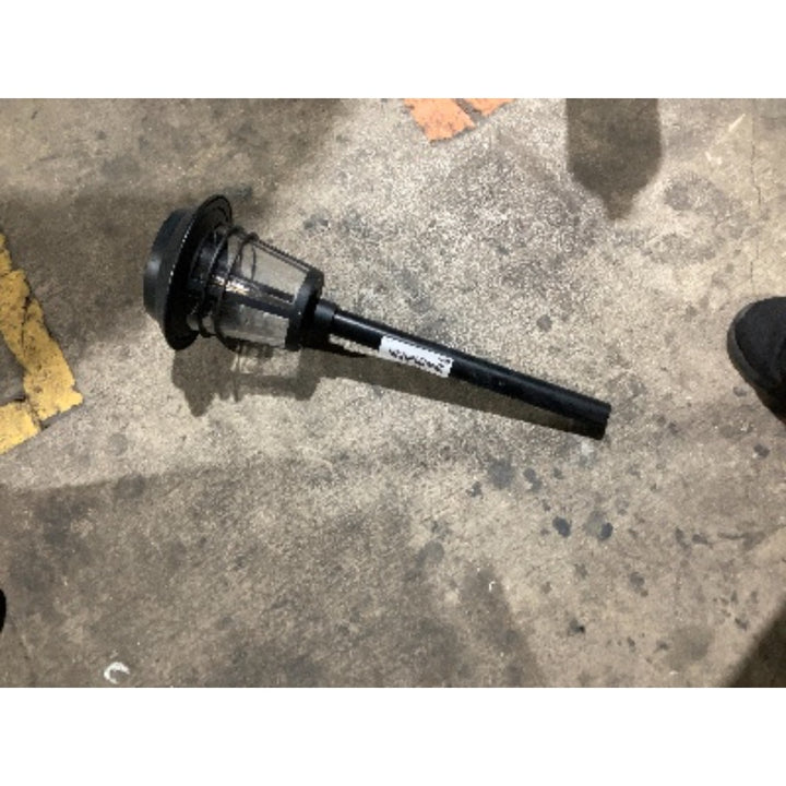 Lot # 649 Black Solar Garden Pathway Light $14.98
