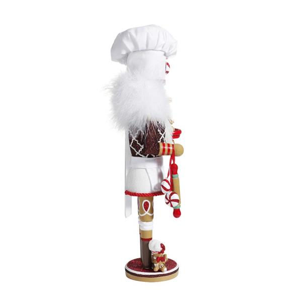 Lot # 1482 Kurt Adler 15.5-Inch Hollywood™ Gingerbread Chef Nutcracker