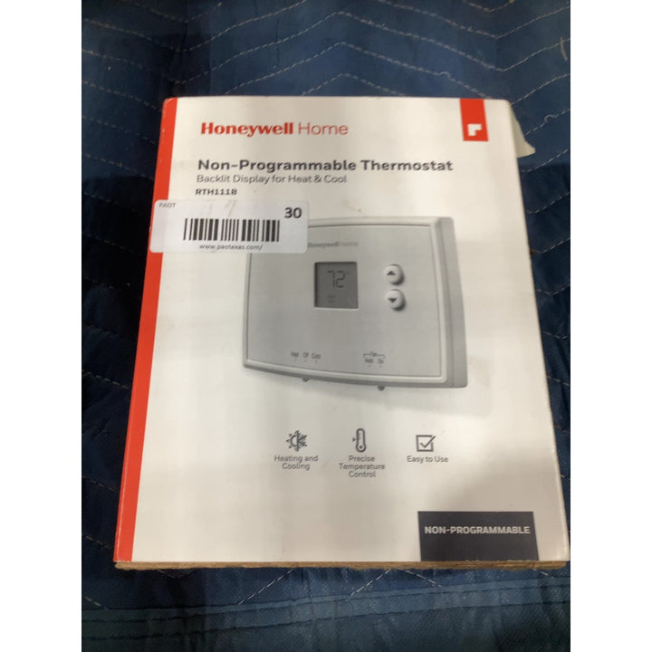 Lot # 30 Honeywell Thermostat $30.95