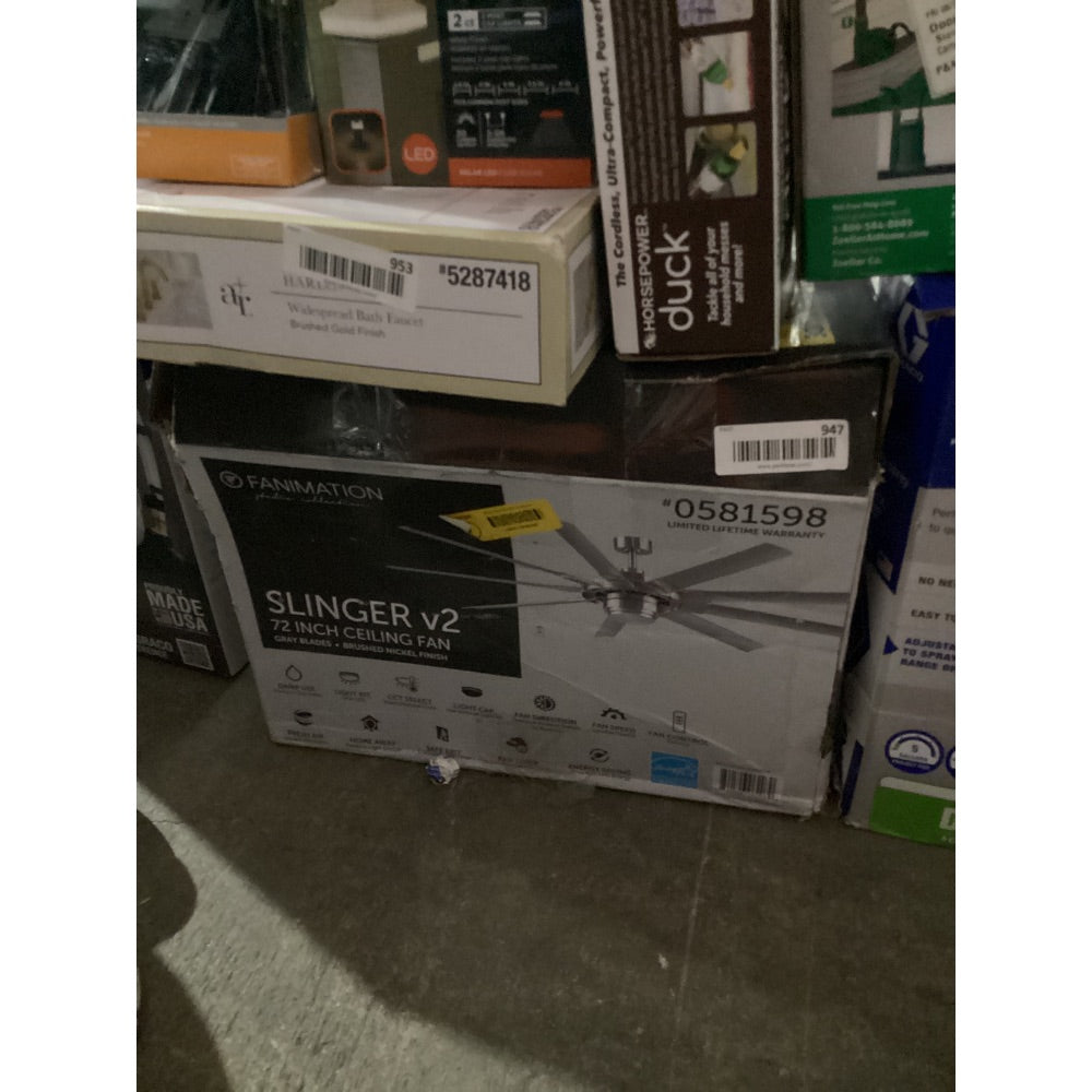 Lot # 947 Fanimation Fan $320.00