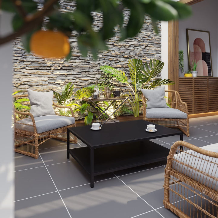 Lot # 2038 Flash Furniture INDOOROUTDOOR COFFEE TABLE $259.17