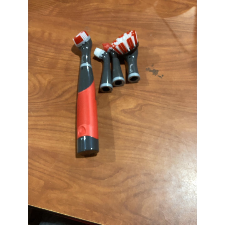 Lot # 1175 Cordless Electric Scrubber RedGrey - $39.99