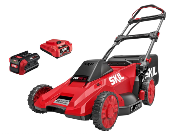 Lot # 1985 SKIL 40V Brushless 20" Push Mower $330