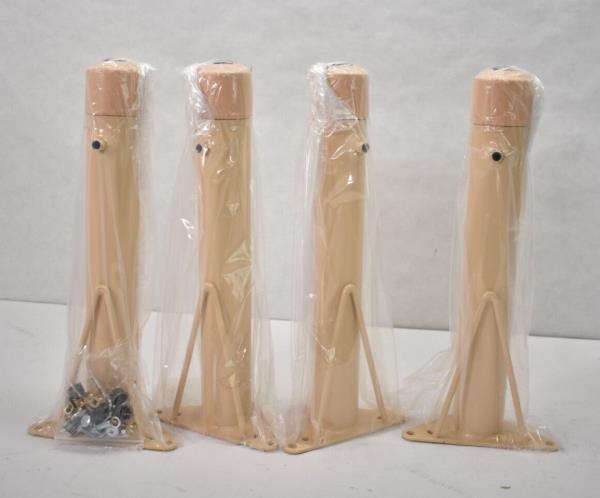 Lot # 1660 Lot of 4 Leg Replacements Natural 13-1/2" $30