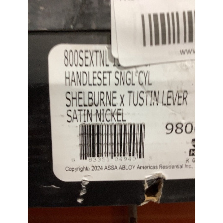 Lot # 749 Kwikset 800SEXTNL Handleset Satin Nickel $159