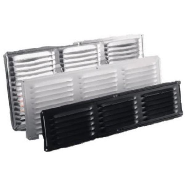 Lot # 178 Air Vent 8 in. H X 16 in. L Mill Aluminum Undereave Vent