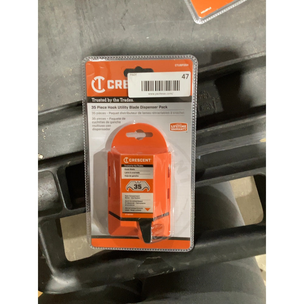 Lot # 47 Crescent Utility Blade Pack $7.00