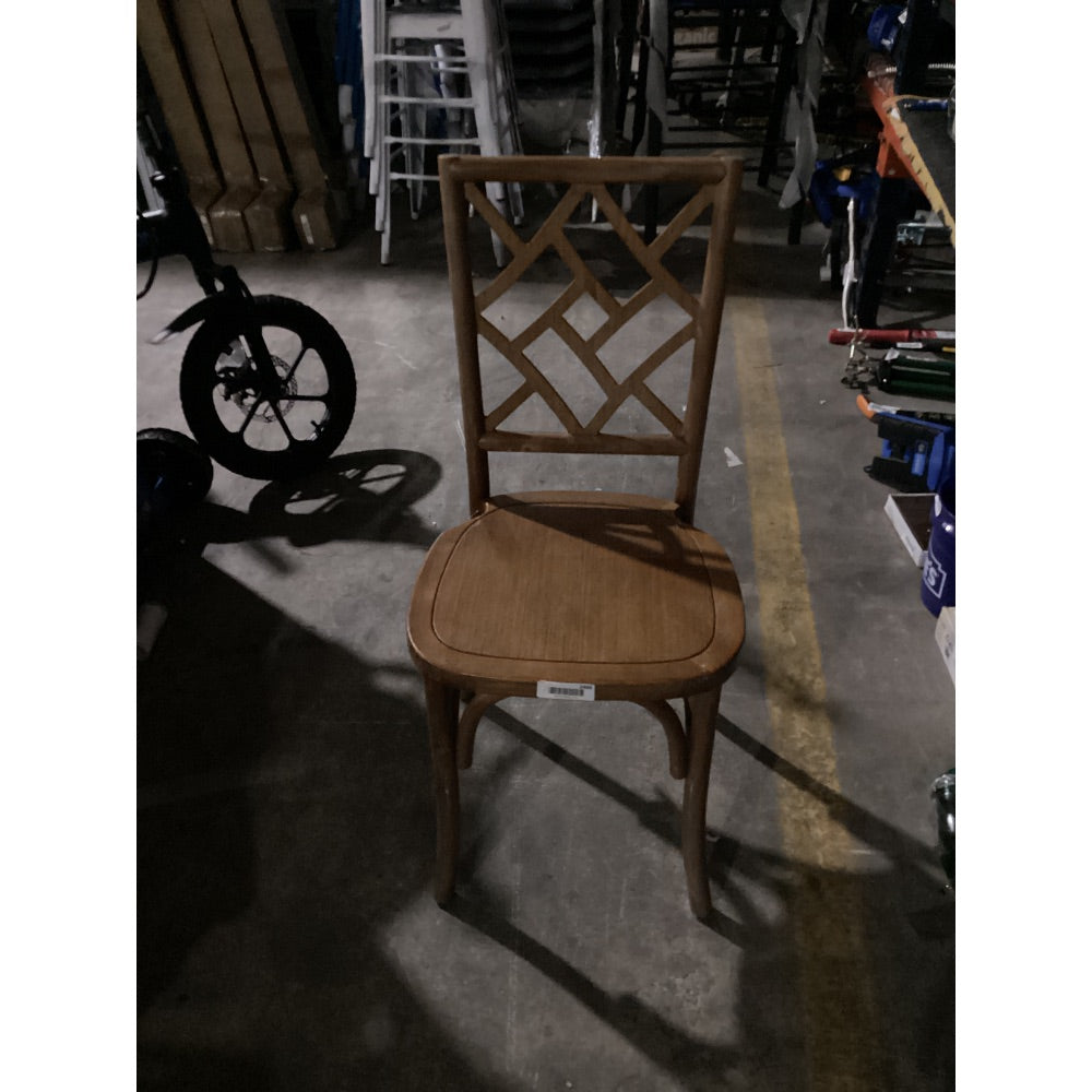 Lot # 2469 Flash Furniture Brooklyn Commercial Solid Wood Dining Chair $146