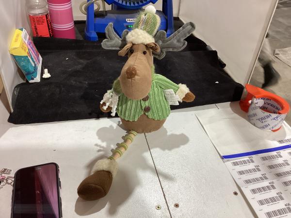 Lot # 390 Moose Shelf Sitter Table Decor, Multi