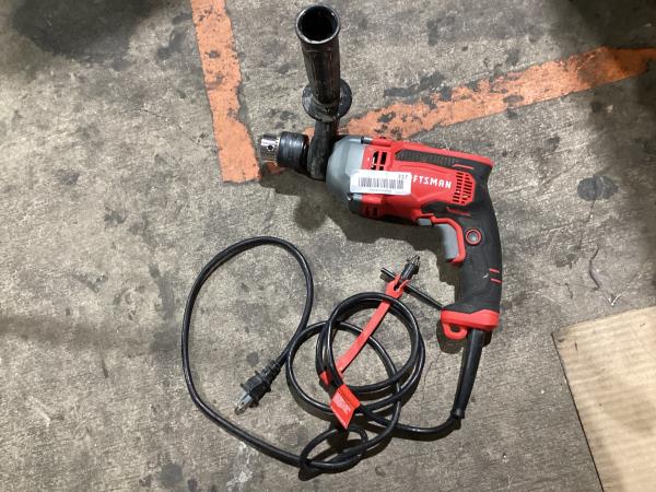 Lot # 317 CRAFTSMAN 1/2-in Variable Speed Hammer Drill $79