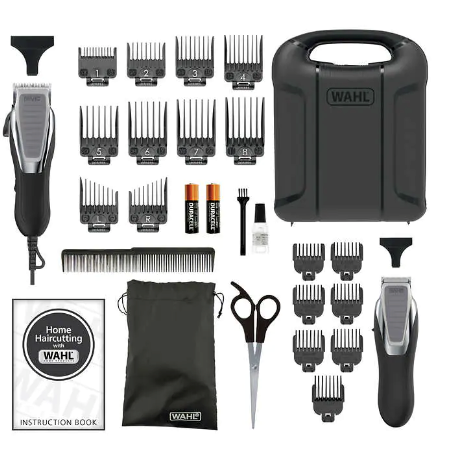 Lot # 845 WAHL Deluxe Complete Hair Cutting Kit $58