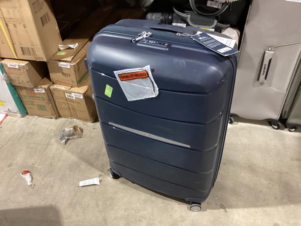 Lot # 1588 Samsonite Outline Pro Large Hardside Expandable Spinner - Midnight Blue