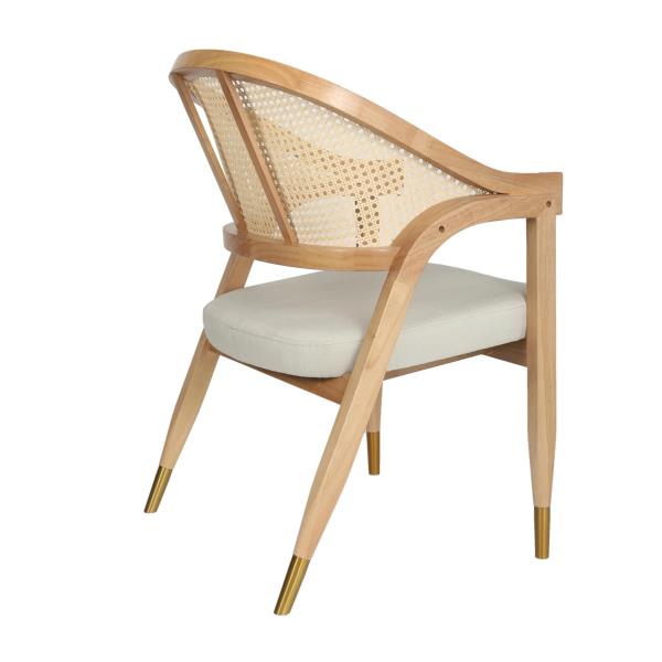 Lot # 1664 Flash Furniture Naomi Cane Rattan Dining Chair$383