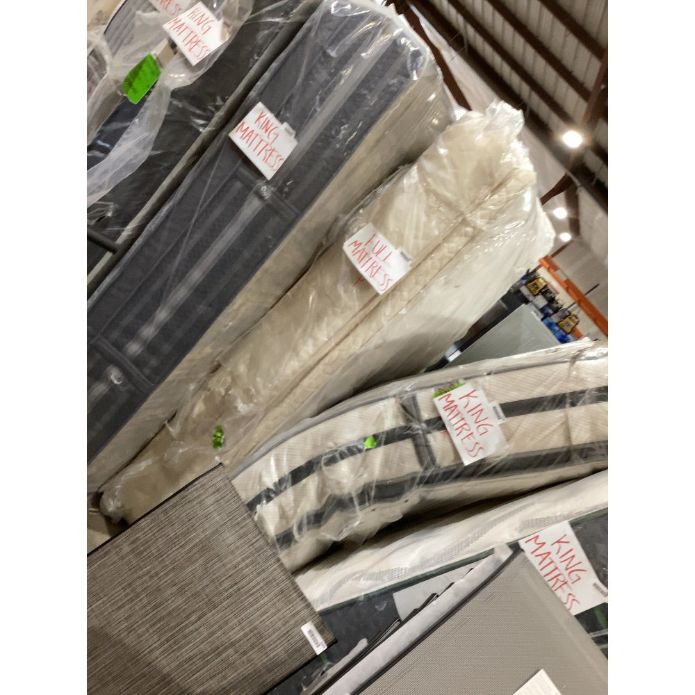 Lot # 2281 Beige Full Mattress $150.00