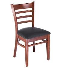 Lot # 1936 Flash Furniture HERCULES Series Ladder Back Cherry Wood Restaurant Chair $139