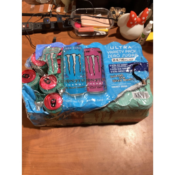 Lot # 782 Monster Ultra Variety Pack Energy Drinks $35.00