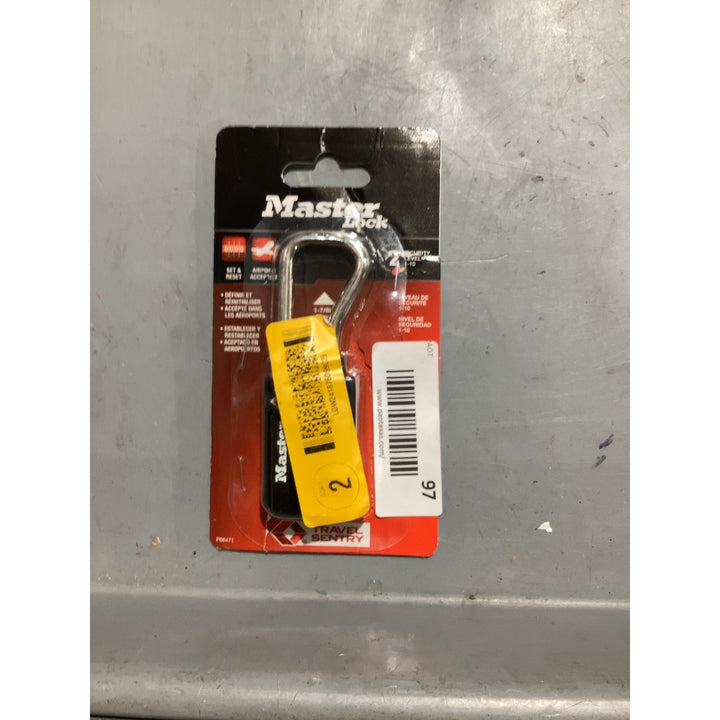 Lot # 97 Master Lock 4696D Luggage Lock $14
