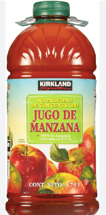 Lot # 1120 Kirkland Signature Apple Juice 128 fl oz $14.00
