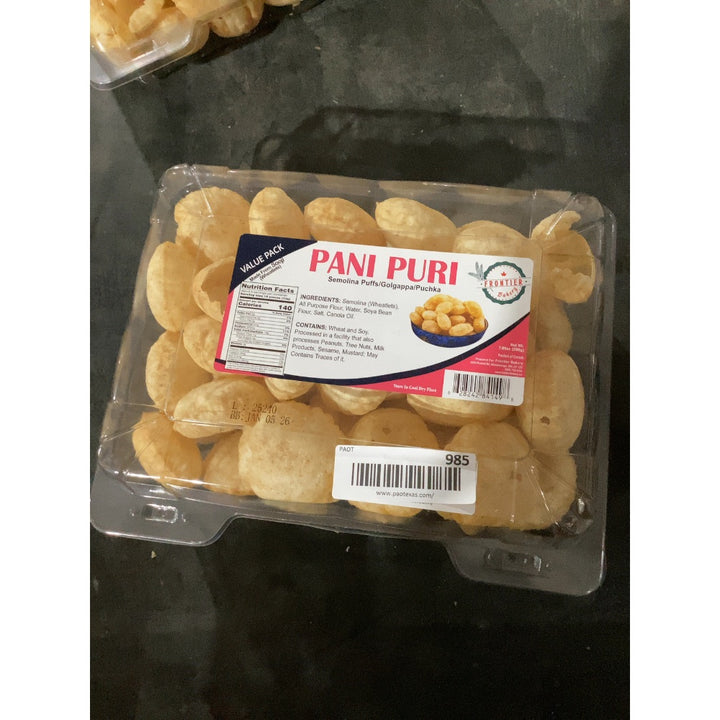 Lot # 985 Frontier Bakery Pani Puri $10.00