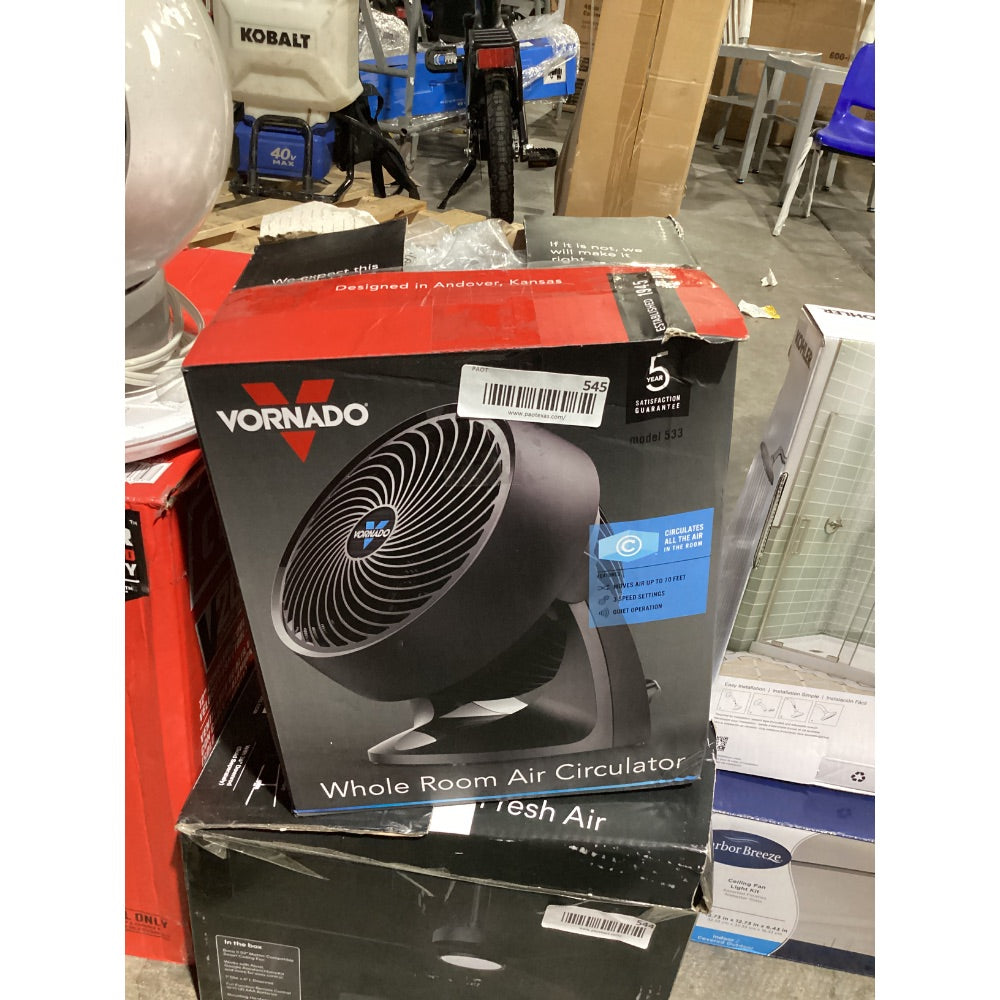 Lot # 545 Vornado Desk Fan $52.25