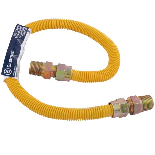 Lot # 678 Eastman 24 Inch x 1/2 Inch OD Flexible Gas Line Connector