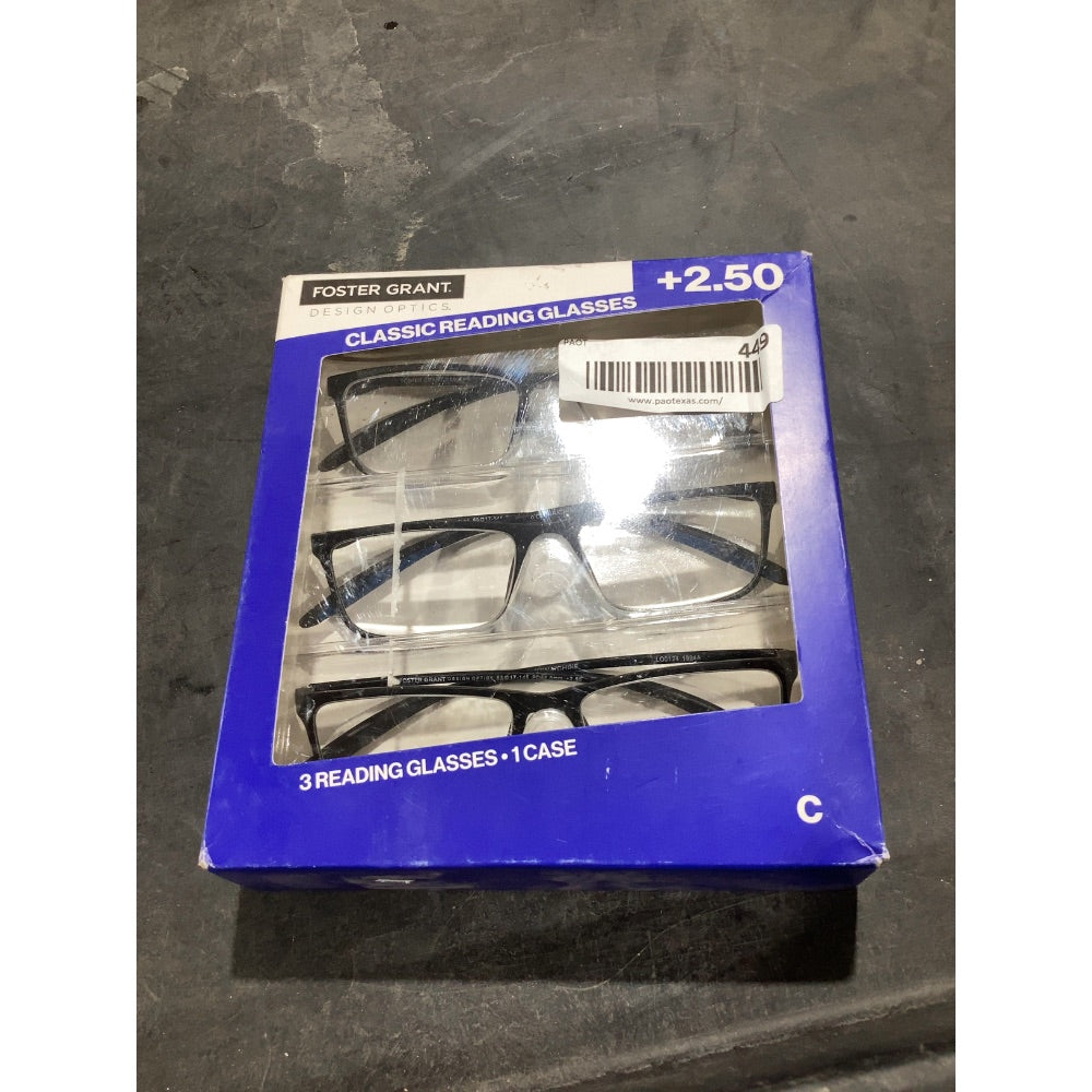 Lot # 449 Rectangular Frame Glasses $18.95