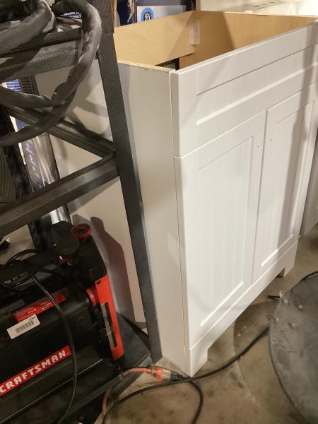 Lot # 2031 Style Selections Kirkman Sink Bathroom Vanity $250