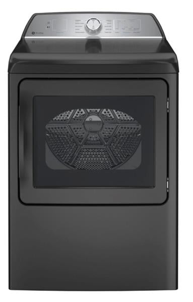 GE Profile 7.4-cu ft Vented Smart Electric Dryer (Diamond Gray) ENERGY STAR