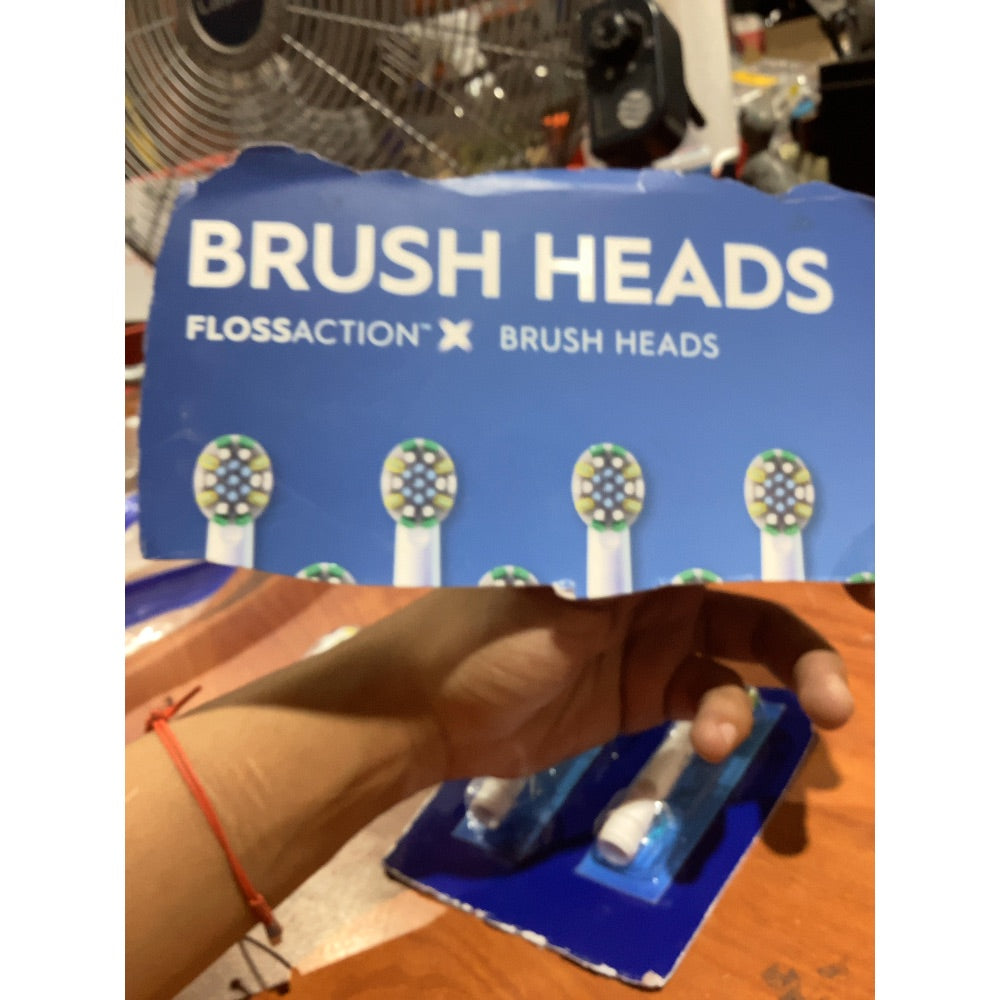 Lot # 1178 Oral-B FlossAction 6ct Brush Heads $35.00