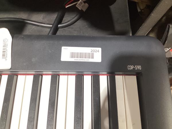 Lot # 2024 Casio CDP-S100 Digital Piano $319