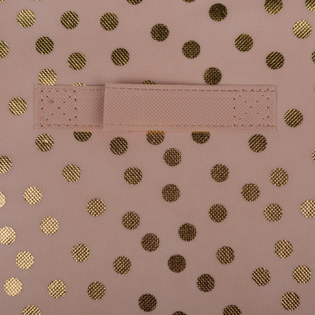 Lot # 1364 DII Polka Dot Storage Bin Set of 4 $23