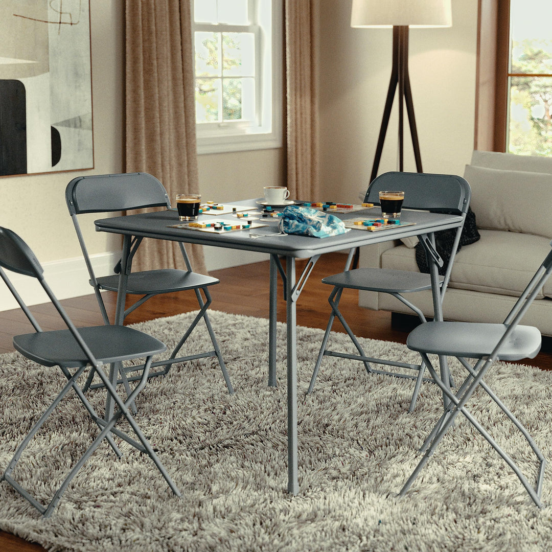 Lot # 1525 Flash Furniture Square Folding Multipurpose Table $57