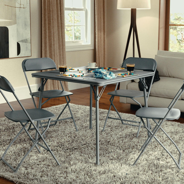 Lot # 1525 Flash Furniture Square Folding Multipurpose Table $57