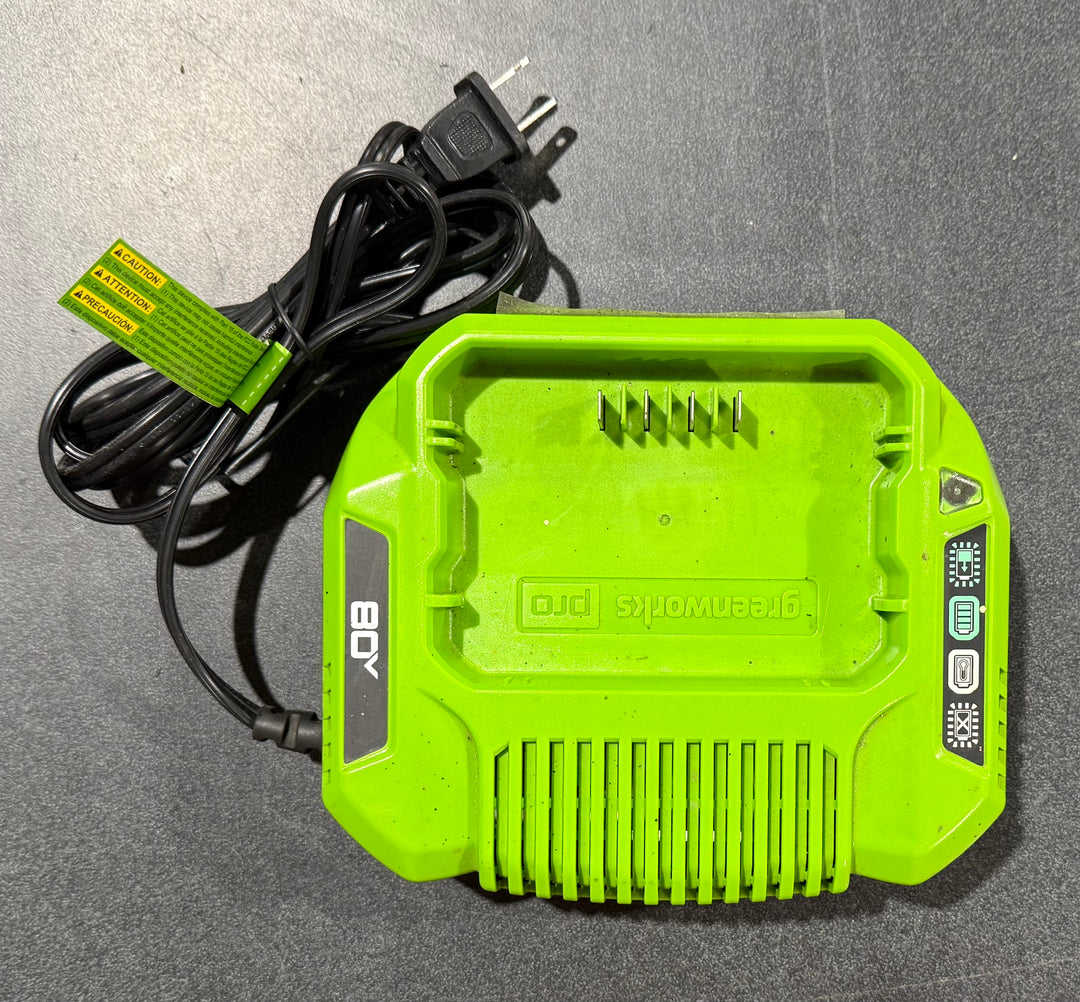 GreenWorks 80V Battery Charger (Used)